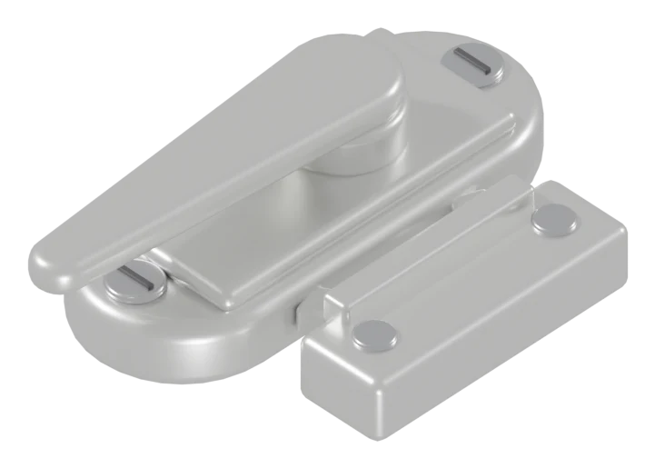 Crescent sash lock and keeper